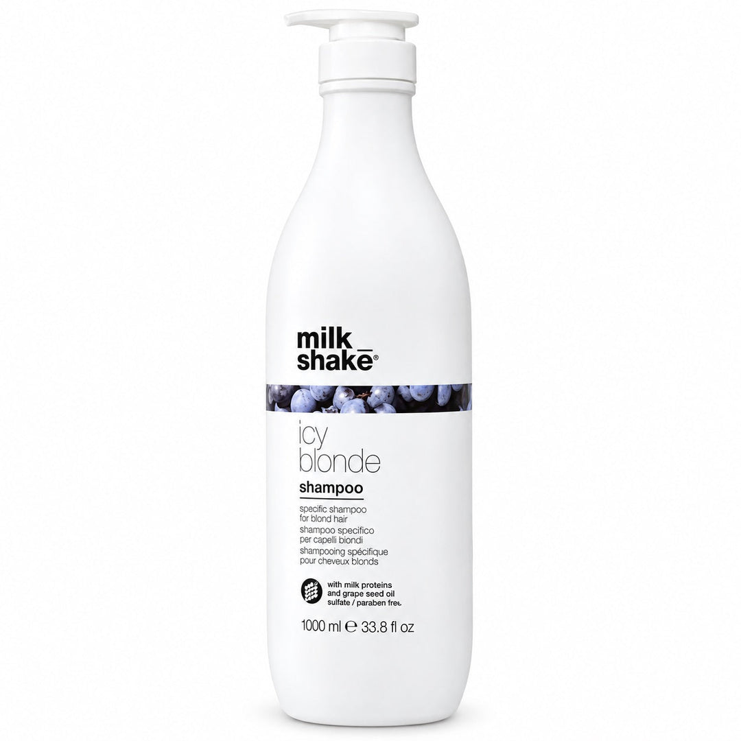 How to Maintain Cool Blonde Hair with Milk Shake Icy Blonde Shampoo