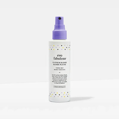 evo fabuloso platinum blonde toning mist 140ml