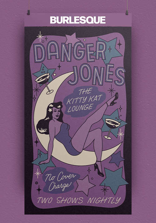 Danger Jones - Burlesque - Mauve