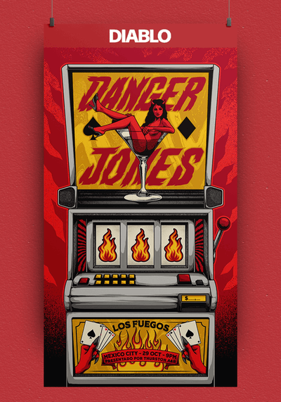 Danger Jones - Diablo - Red