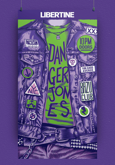 Danger Jones - Libertine - Violet