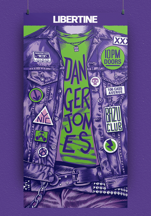 Danger Jones - Libertine - Violet