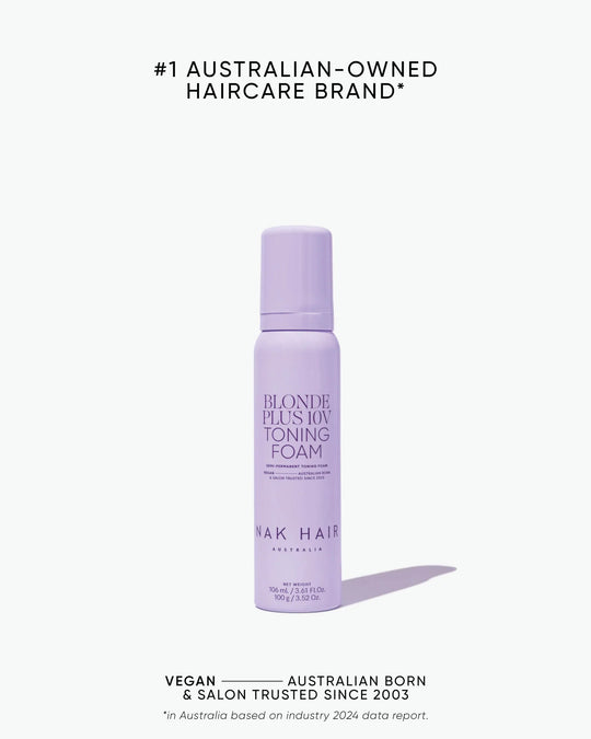 NAK Signature Blonde Plus 10V Toning Foam