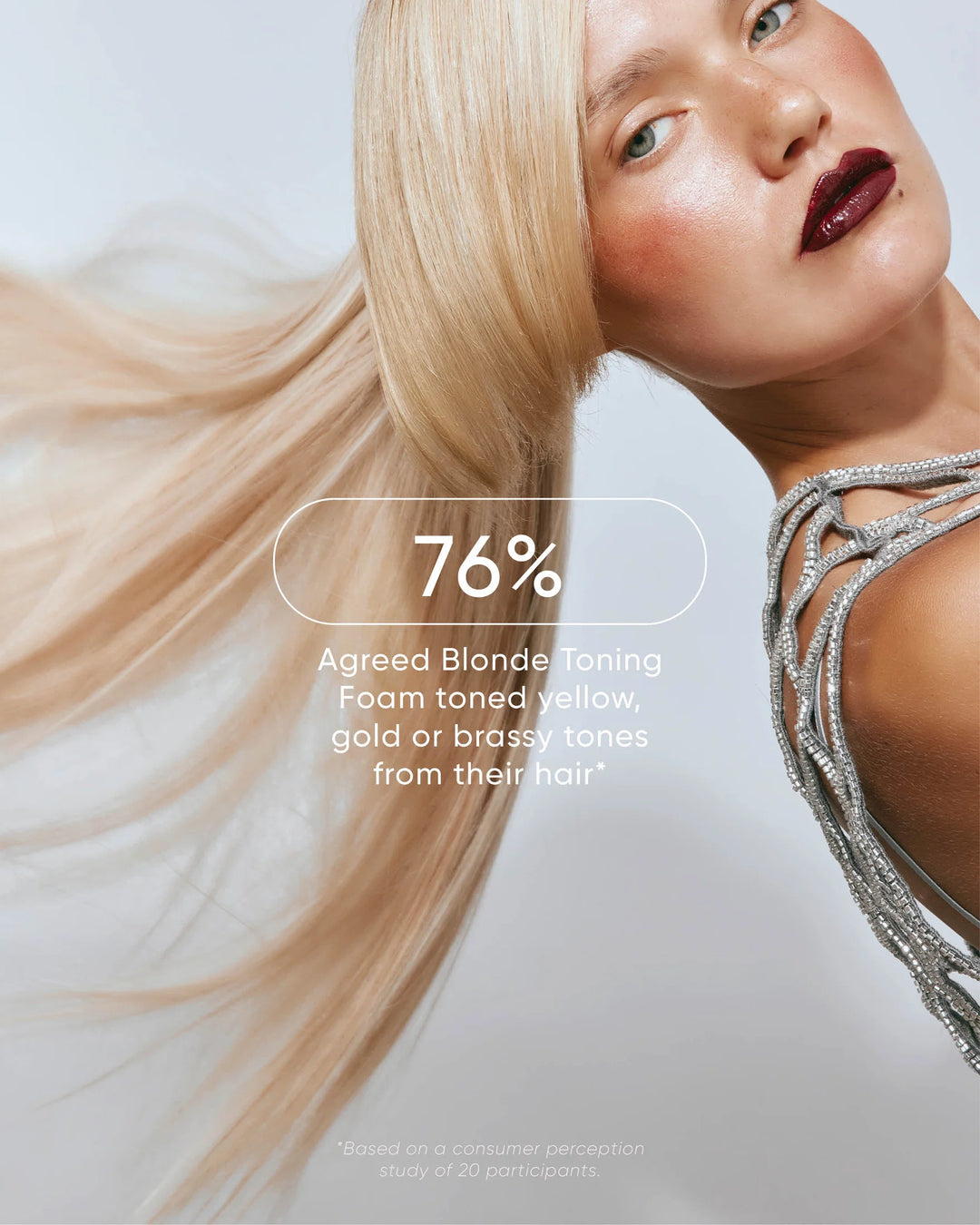 NAK Signature Blonde Plus 10V Toning Foam