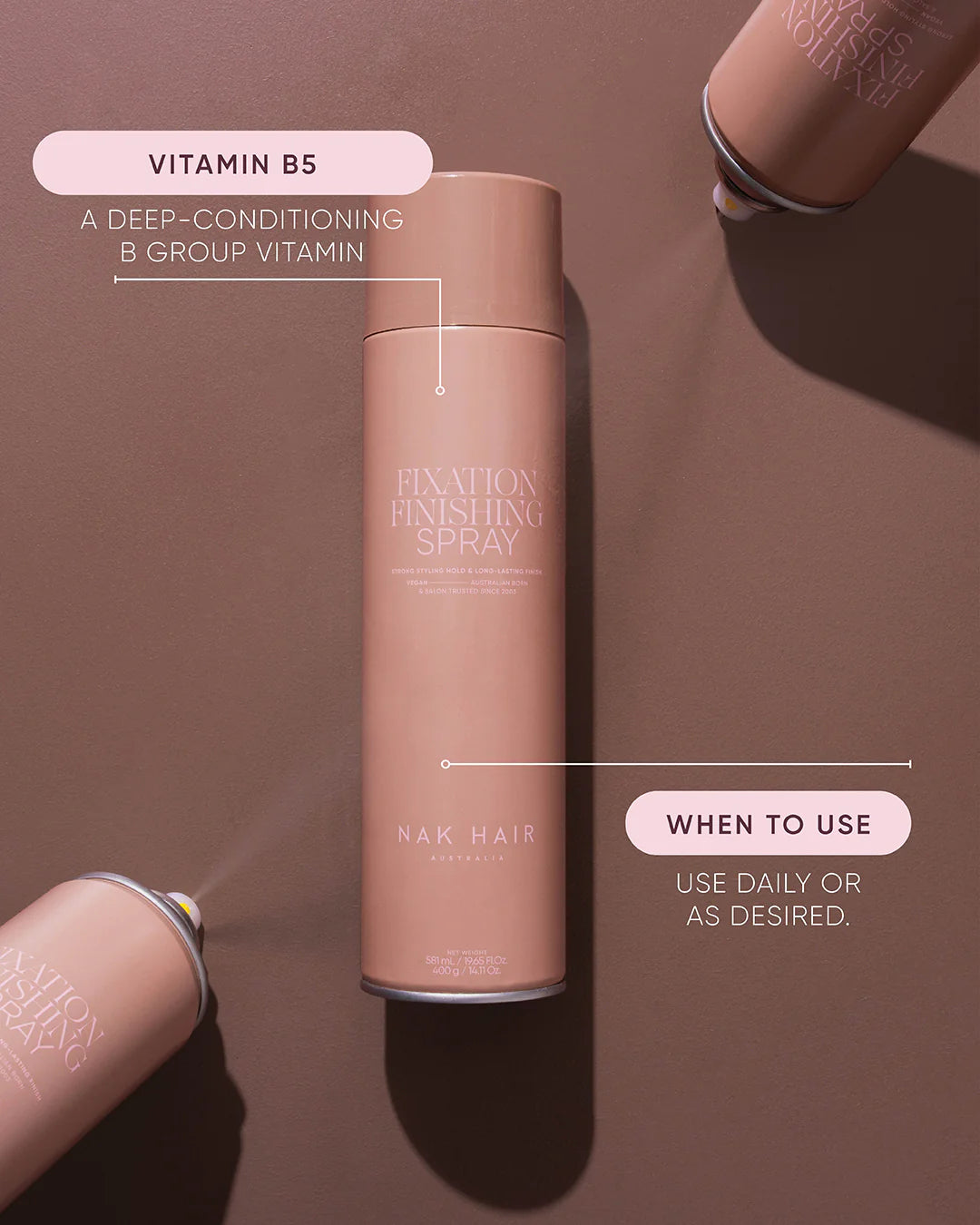 NAK Signature Fixation Finishing Spray