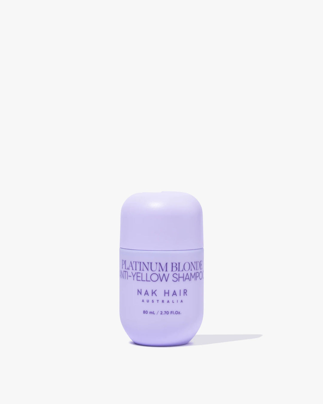 NAK Signature Platinum Blonde Anti-Yellow Shampoo 80ml