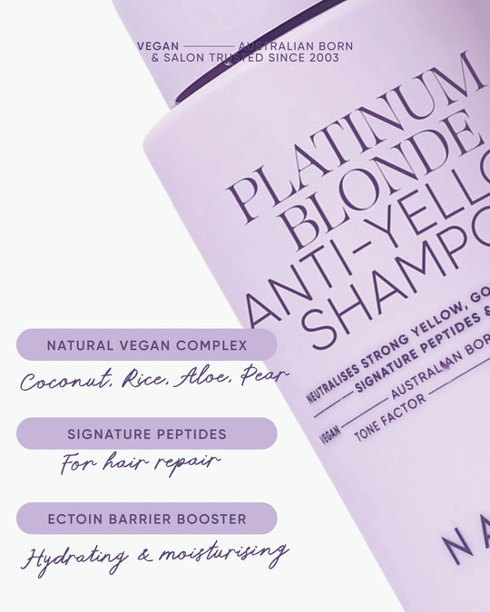 NAK Signature Platinum Blonde Anti-Yellow Shampoo