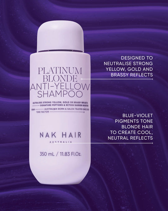 NAK Signature Platinum Blonde Anti-Yellow Shampoo