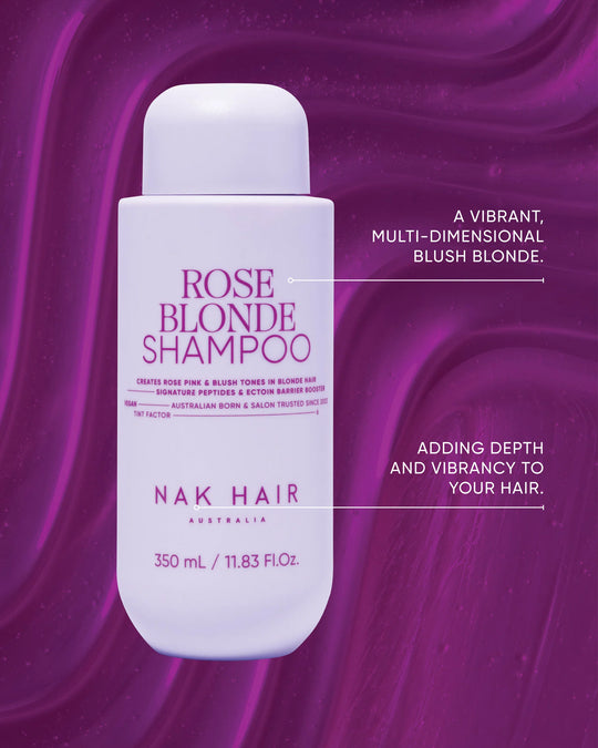 NAK Signature Rose Blonde Shampoo