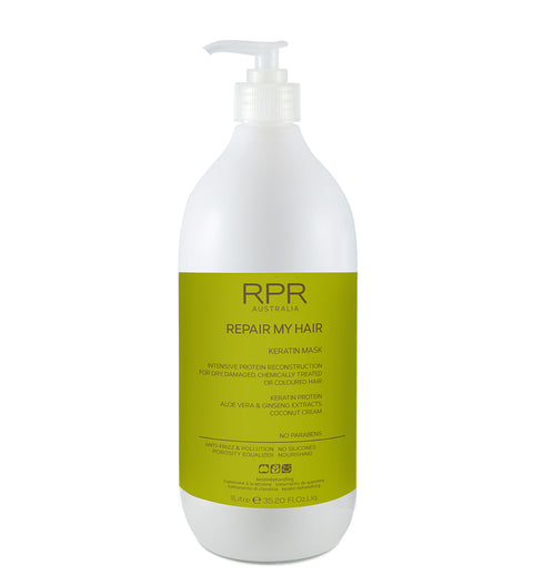 RPR Repair My Hair Keratin Mask - Vegan 200g/1Lt