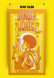 Danger Jones - Ray Gun - Neon Yellow