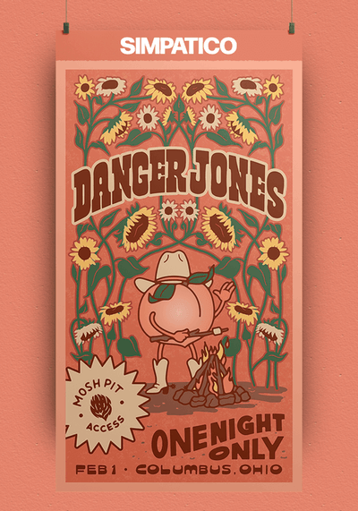 Danger Jones - Simpatico - Light Peach