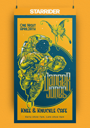 Danger Jones - Star Rider - Yellow