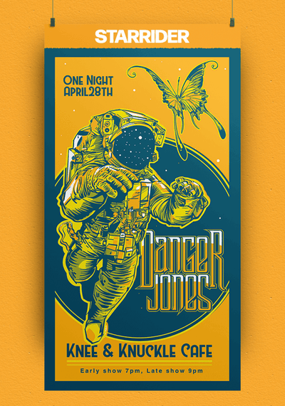 Danger Jones - Star Rider - Yellow