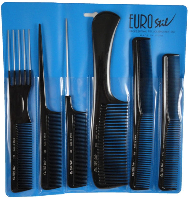 Eurostil Professional Comb Set