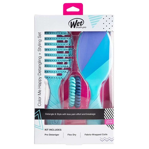 WetBrush Pro Colour Me Happy Detangling Kit
