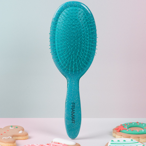 Framar Cookie Cutter Detangle Brush - Frosting