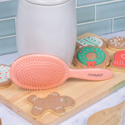 Framar Cookie Cutter Detangle Brush - Ginger