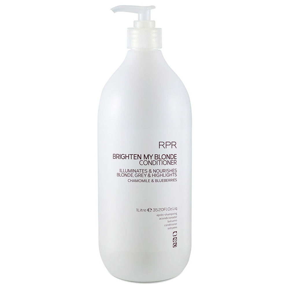 RPR Brighten My Blonde Conditioner 300ml/1Ltr