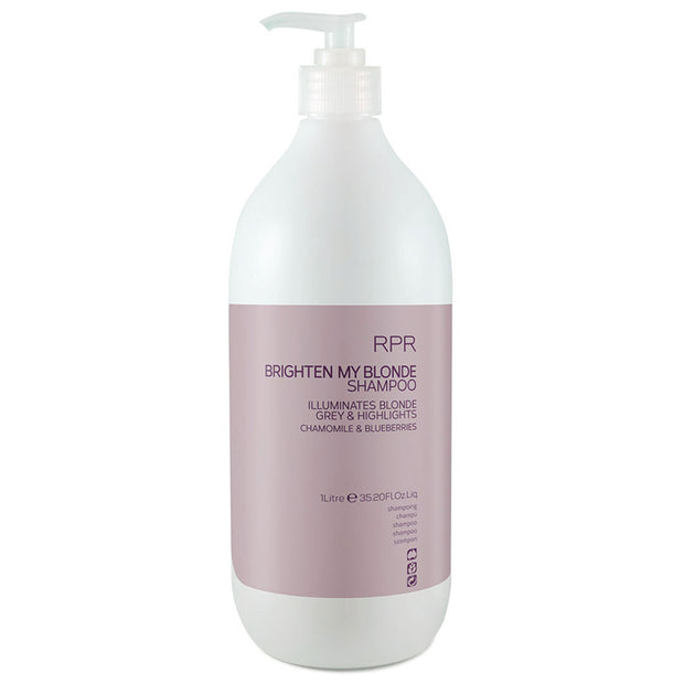 RPR Brighten My Blonde Shampoo 300ml/1Ltr