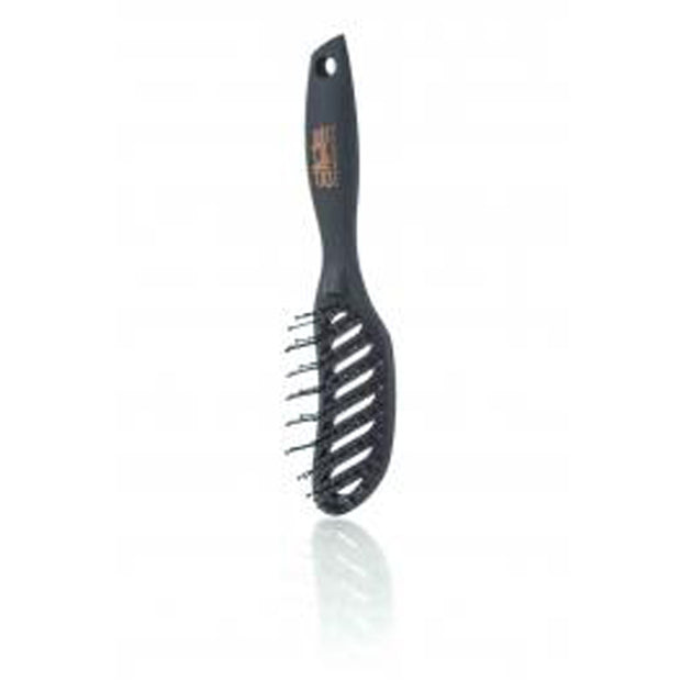 Glide Rubberized Curved Vent Brush