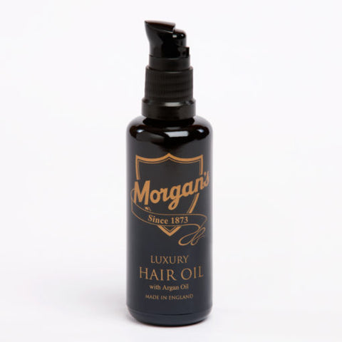 Morgan's Luxury Hair Oil 50ml Glass Bottle