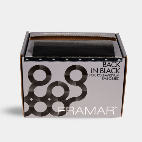 Framar Back in Black - Embossed Roll