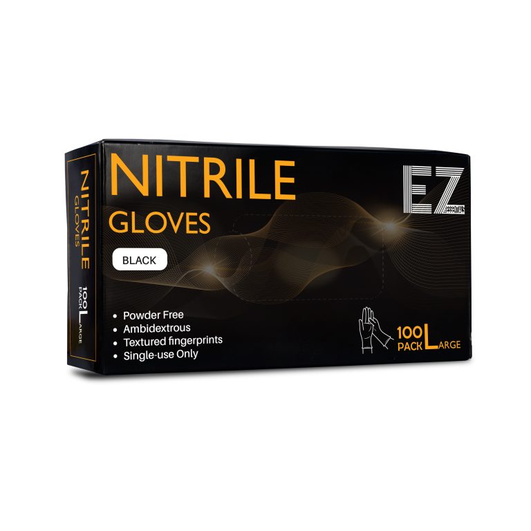 EZ ESSENTIALS PREMIUM NITRILE GLOVES 100 PACK