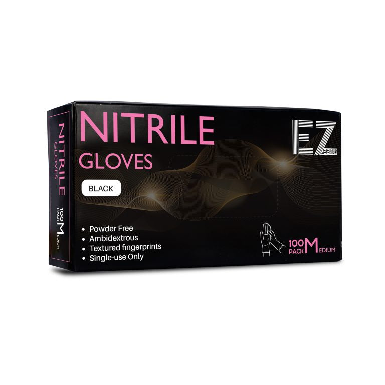 EZ ESSENTIALS PREMIUM NITRILE GLOVES 100 PACK