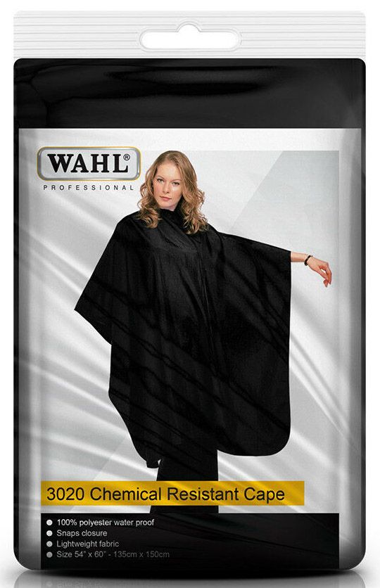 Wahl Chemical Resistant Cape Black